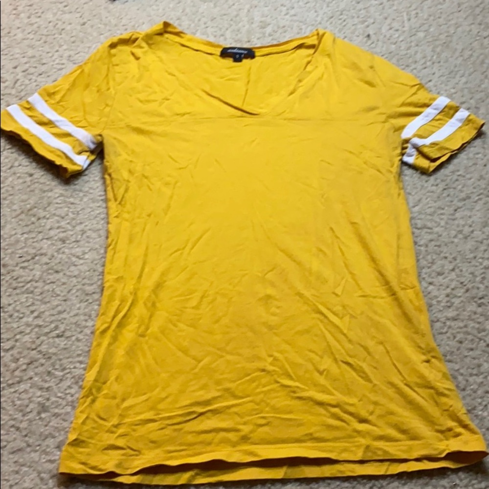 Mustard Yellow T-Shirt . Size: Small.